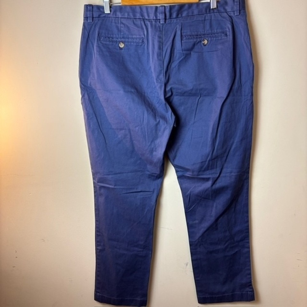 Mens 38x30 Vineyard Vines Breaker Chino Pants Blue Straight Leg See Pictures - Picture 2 of 16